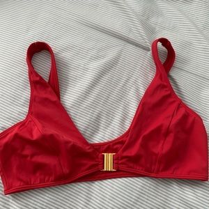 Kendall & Kylie Red Bikini Top